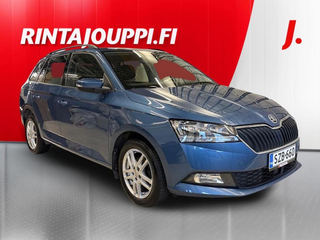 Skoda Fabia 2022 Sininen