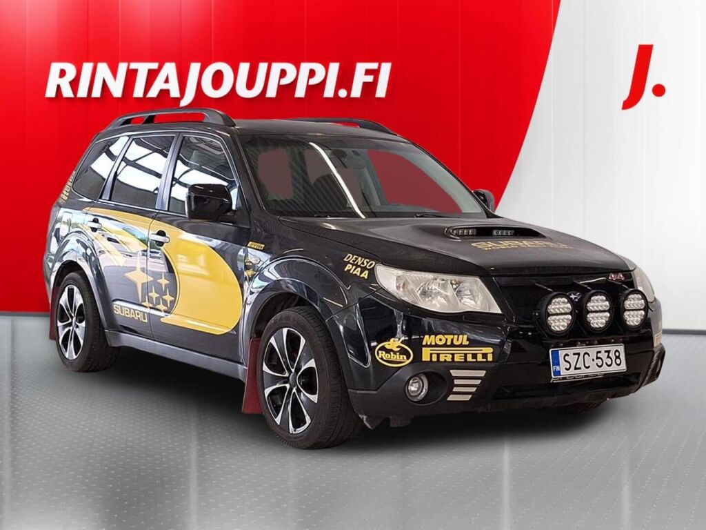 Subaru Forester 2008 Musta