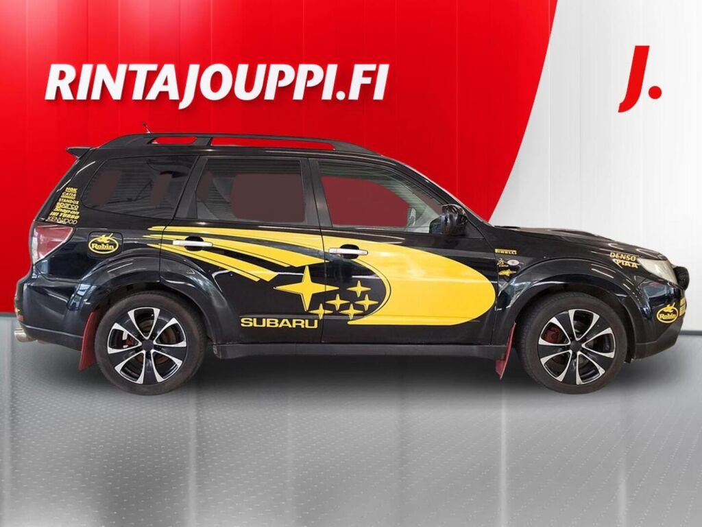 Subaru Forester 2008 Musta