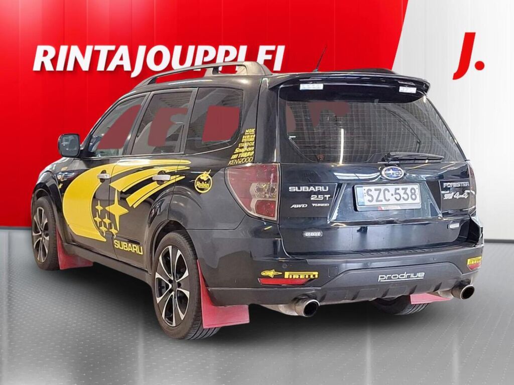 Subaru Forester 2008 Musta