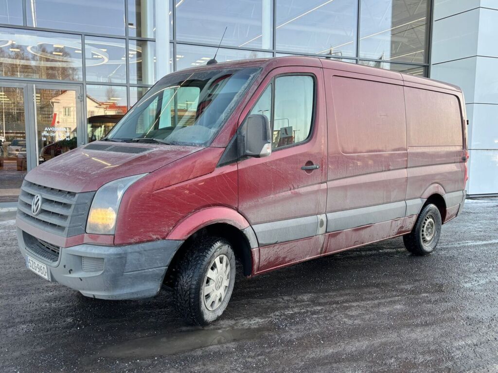 Volkswagen Crafter 2012 Punainen