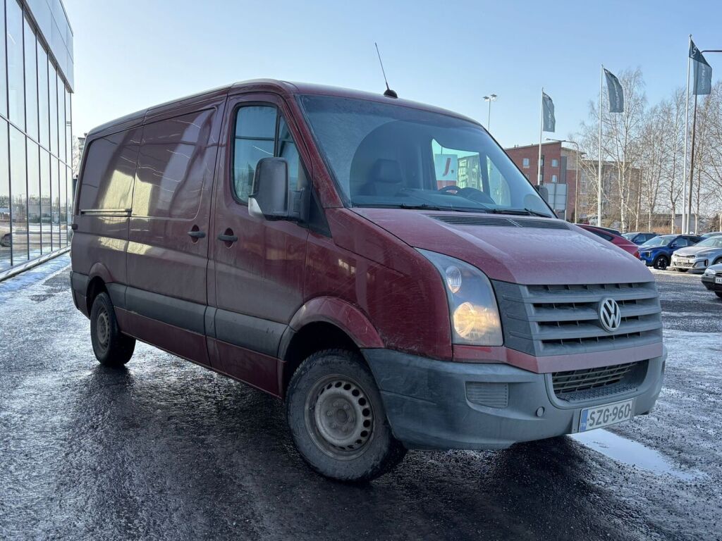 Volkswagen Crafter 2012 Punainen