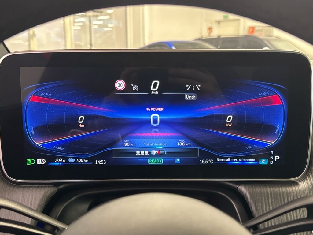 Mercedes-Benz EQE 2023 Sininen