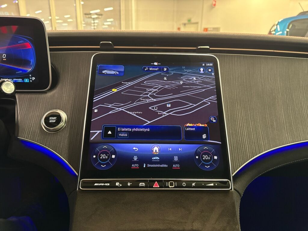 Mercedes-Benz EQE 2023 Sininen