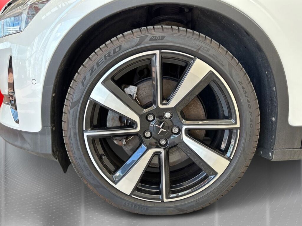 Polestar 2 2021 Metalli valkoinen
