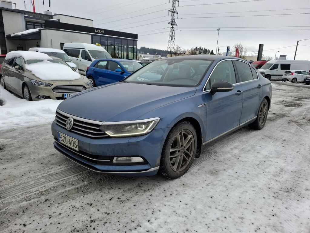 Volkswagen Passat 2015 Sininen
