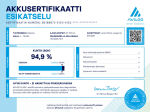 Polestar 2 2021 Harmaa