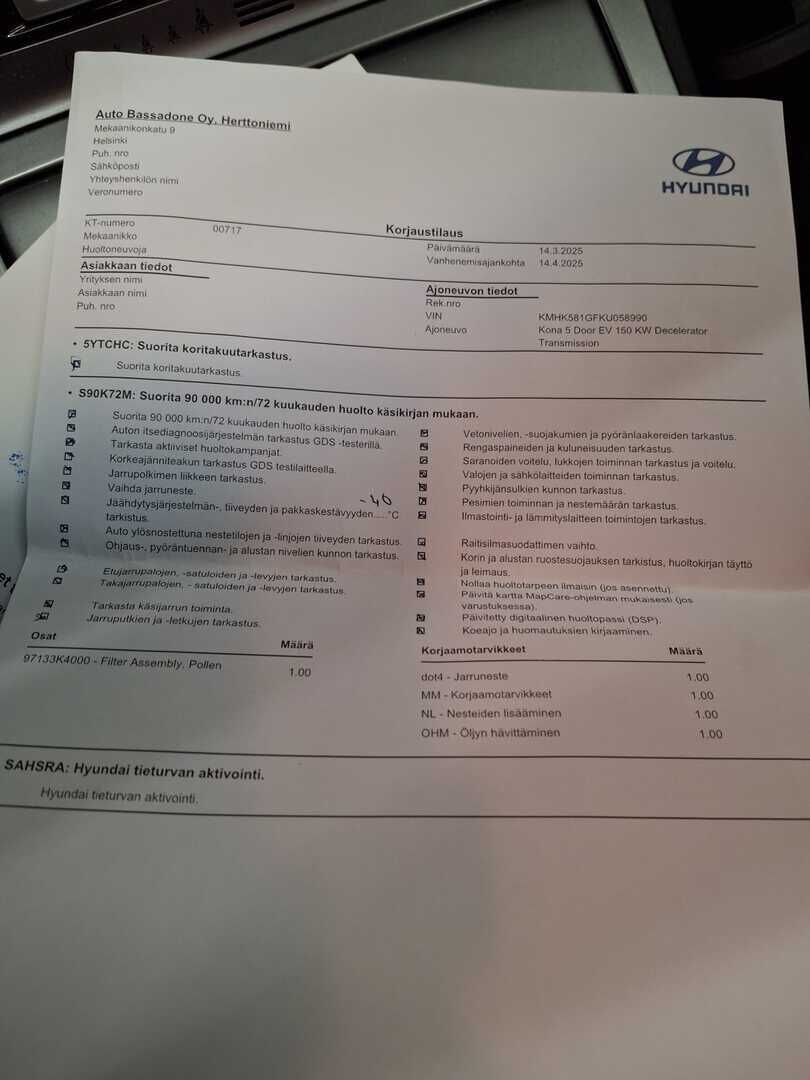 Hyundai KONA 2020 Sininen