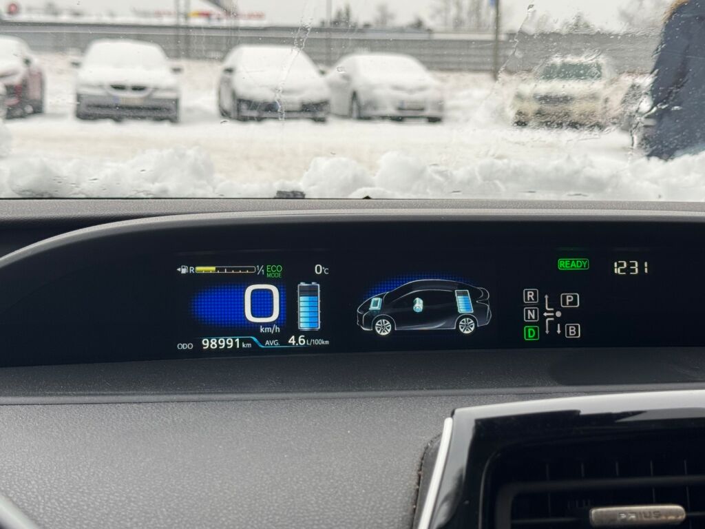 Toyota Prius 2020 Punainen