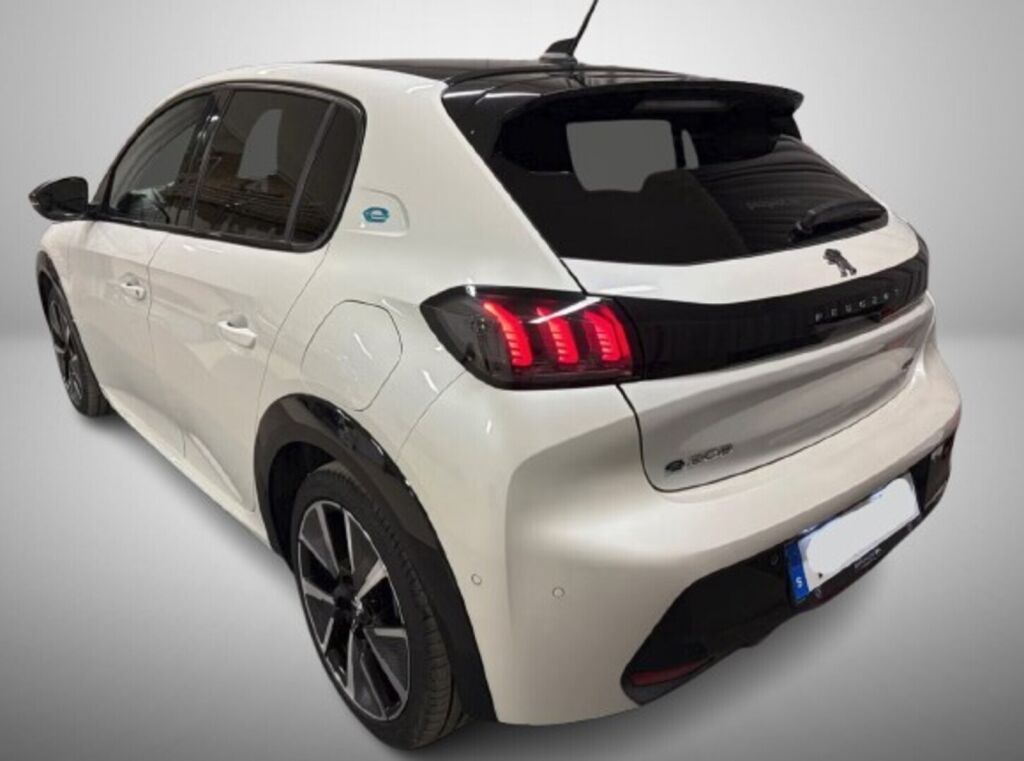 Peugeot e-208 2021 Valkoinen