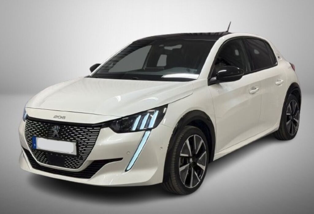 Peugeot e-208 2021 Valkoinen