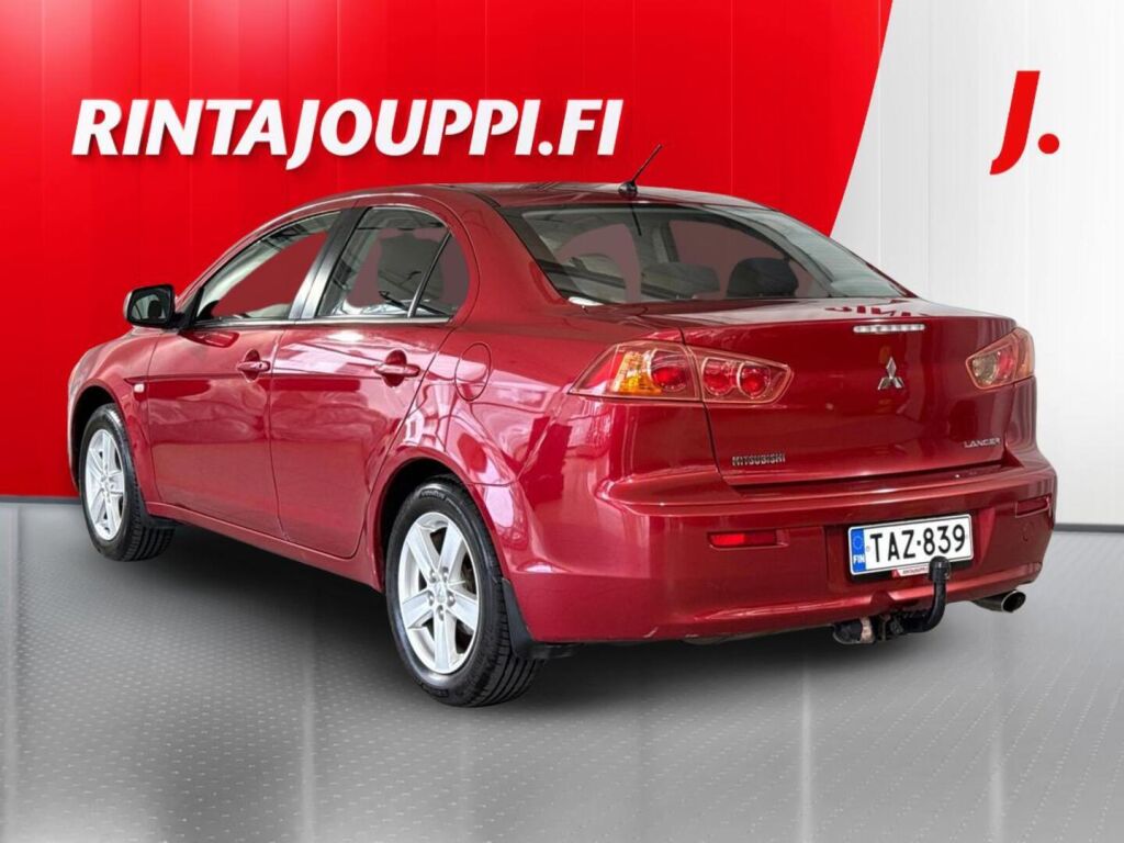 Mitsubishi Lancer 2010 Punainen