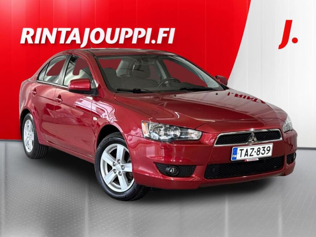Mitsubishi Lancer 2010 Punainen
