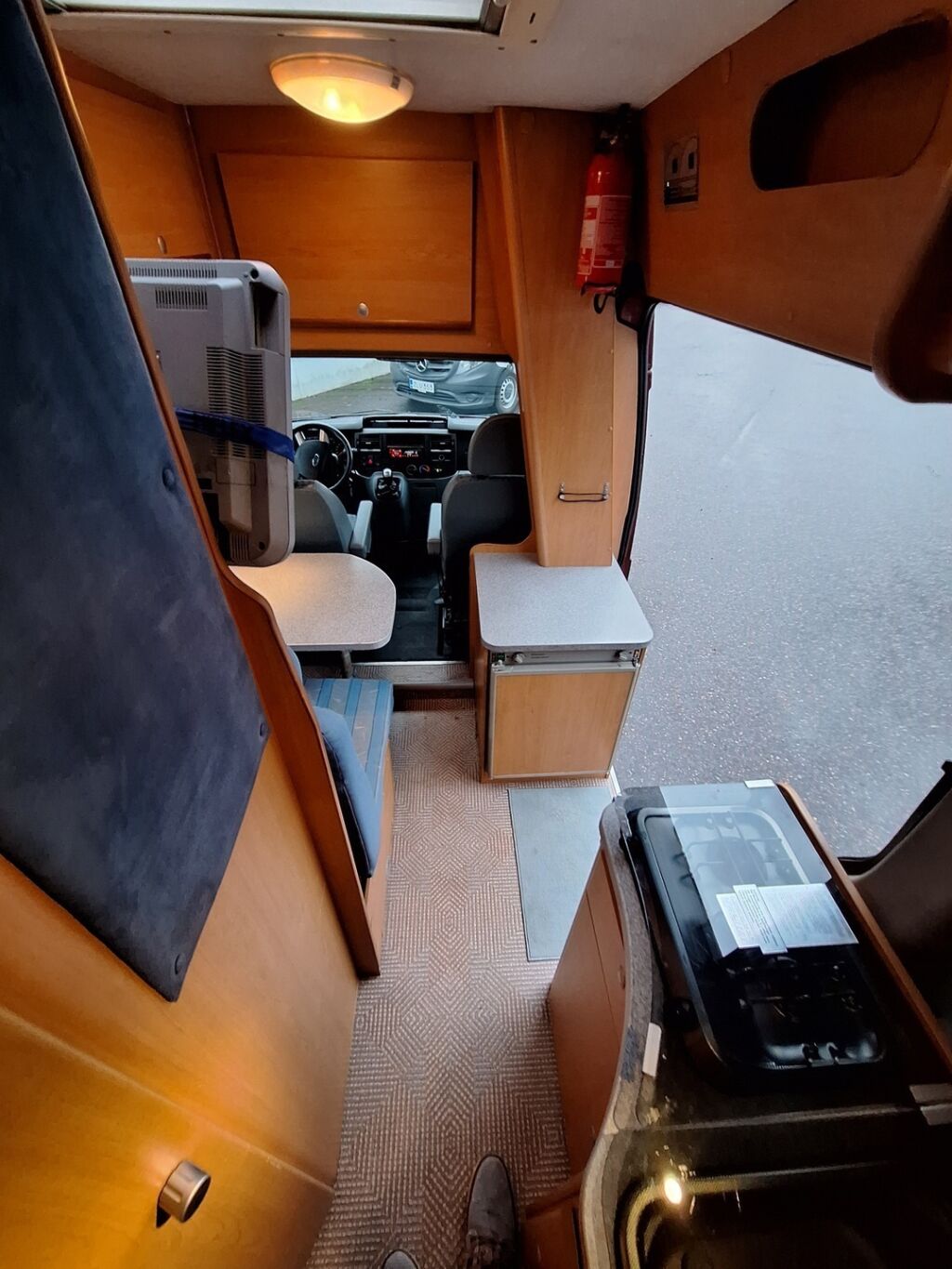 Dethleffs Globecar Fortscout VAN 570 2007 Punainen