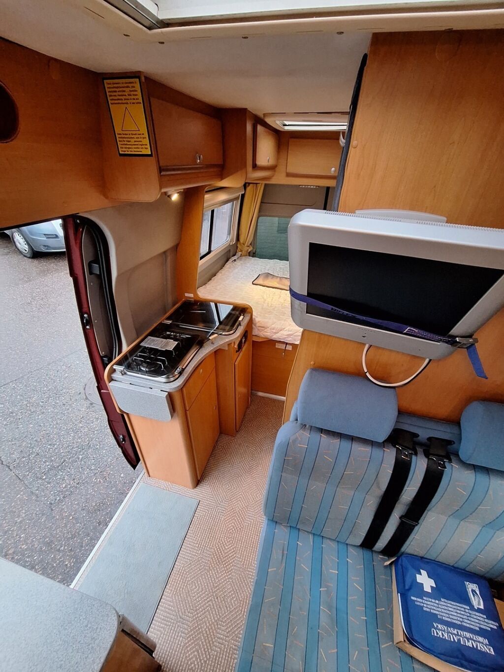 Dethleffs Globecar Fortscout VAN 570 2007 Punainen