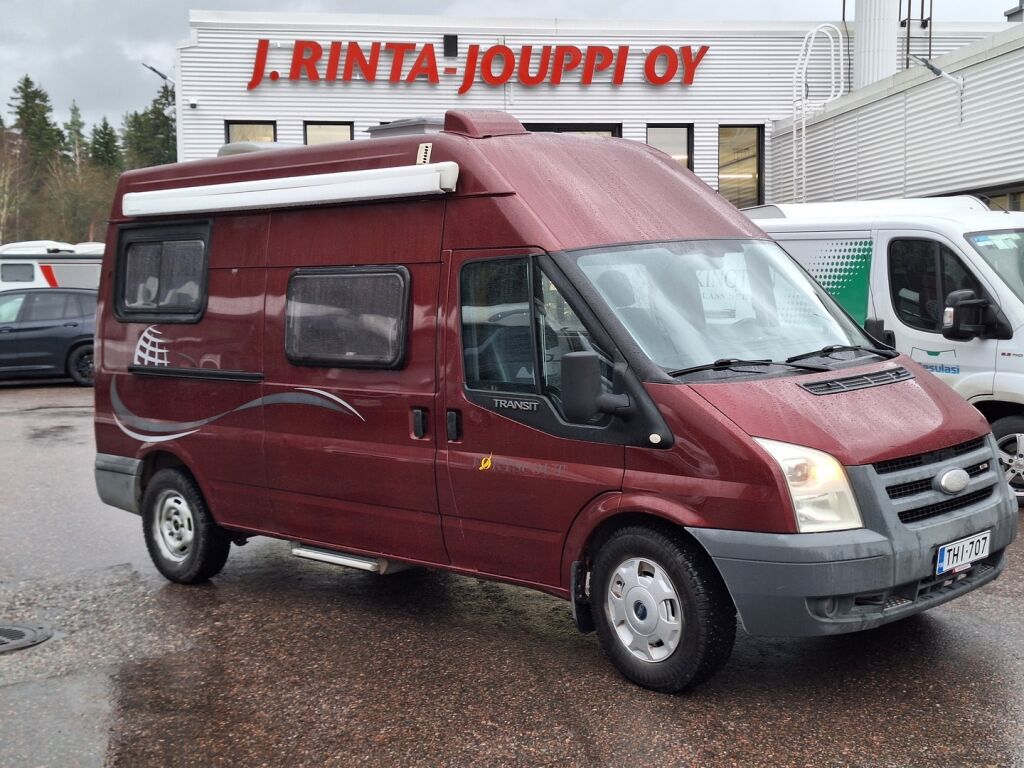 Dethleffs Globecar Fortscout VAN 570 2007 Punainen