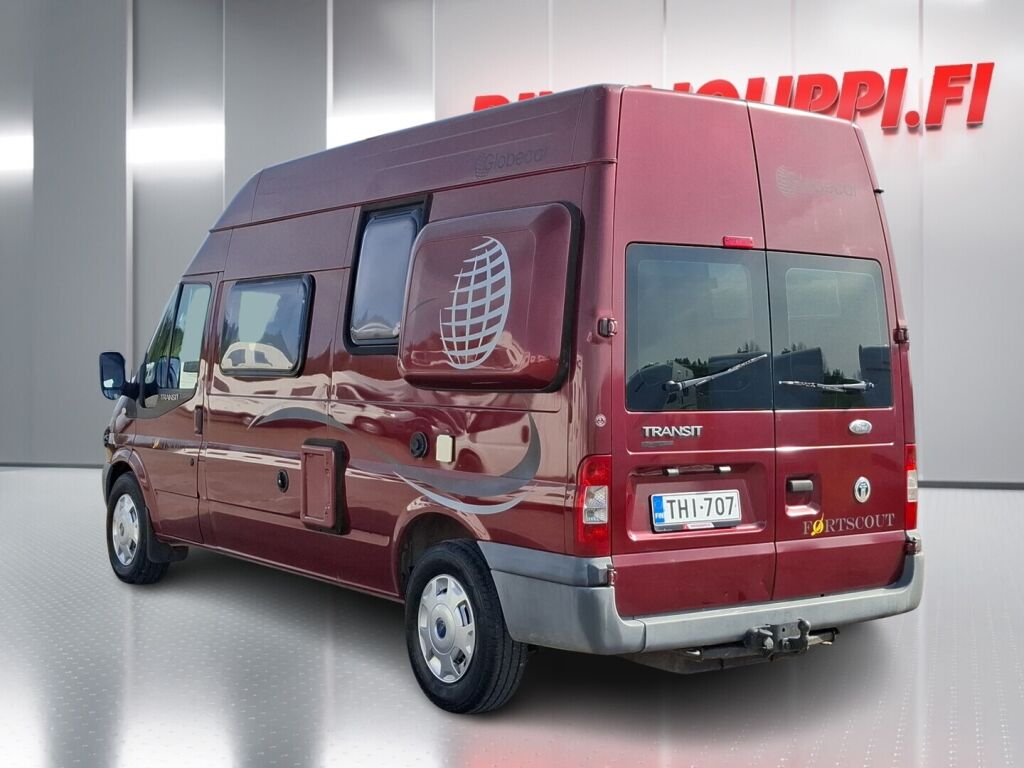 Dethleffs Globecar Fortscout VAN 570 2007 Punainen