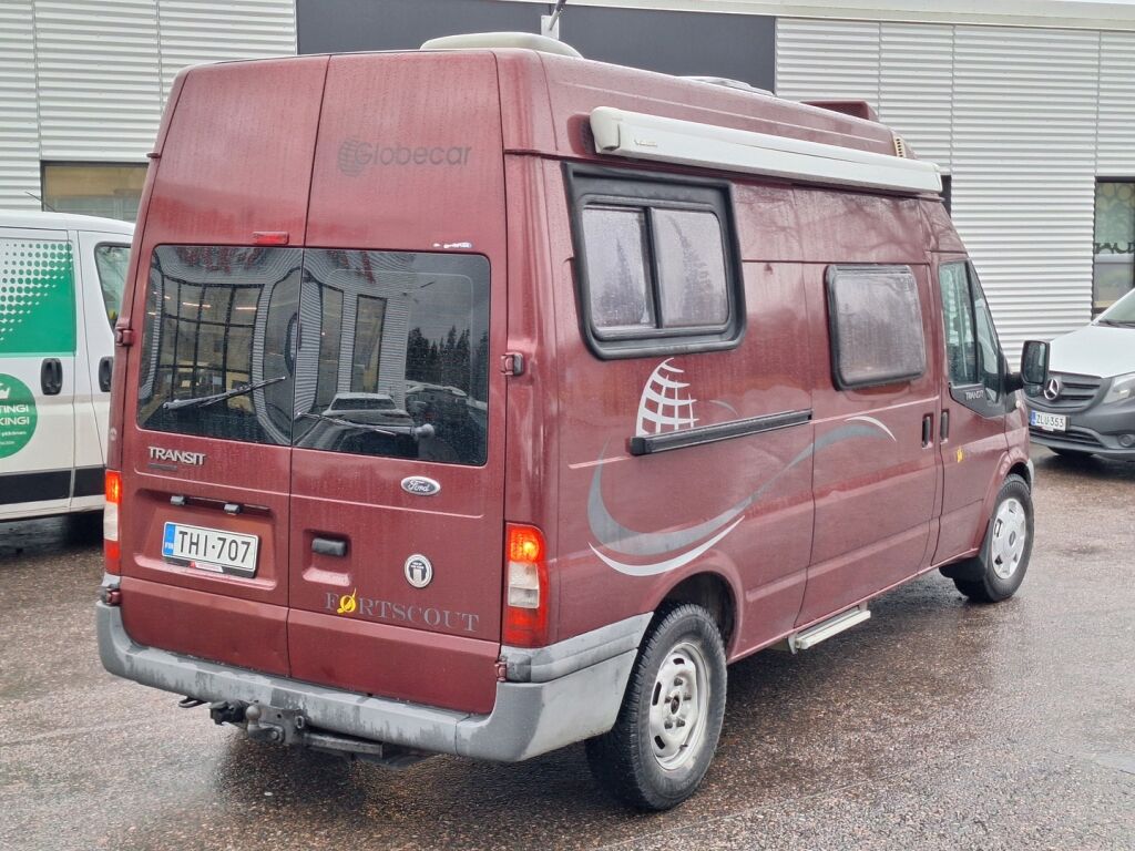 Dethleffs Globecar Fortscout VAN 570 2007 Punainen