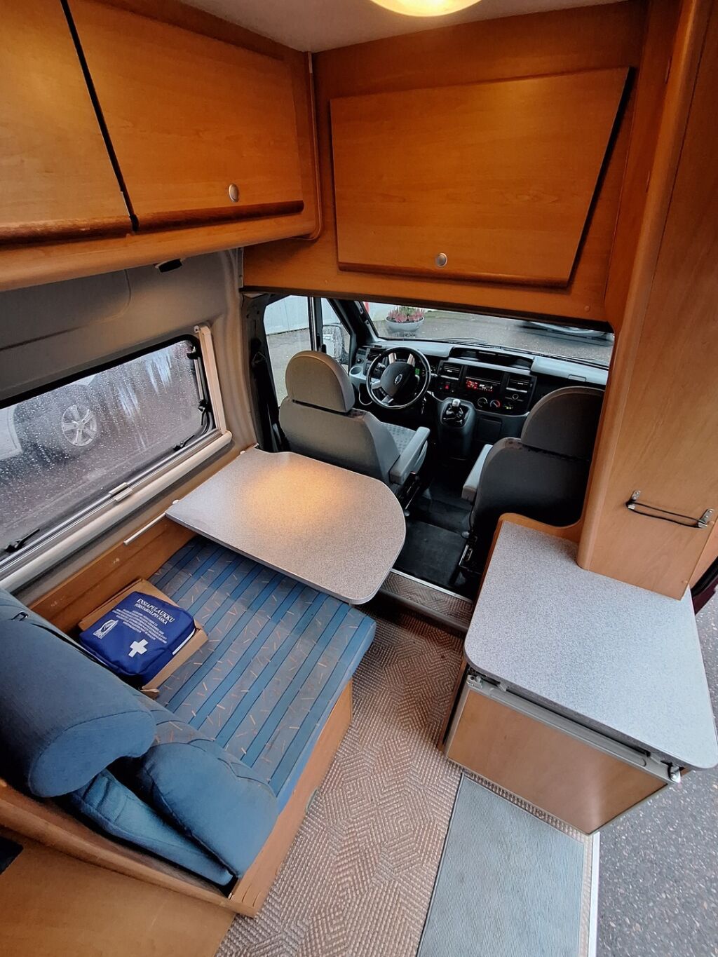 Dethleffs Globecar Fortscout VAN 570 2007 Punainen