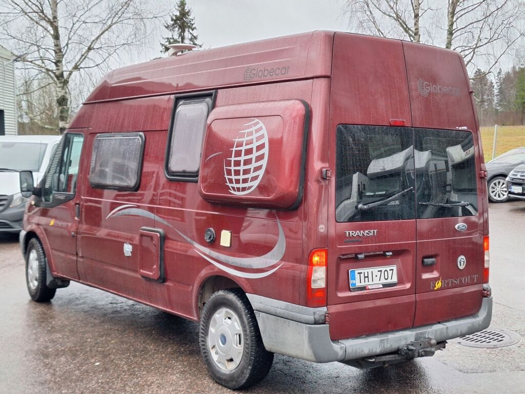 Dethleffs Globecar Fortscout VAN 570 2007 Punainen