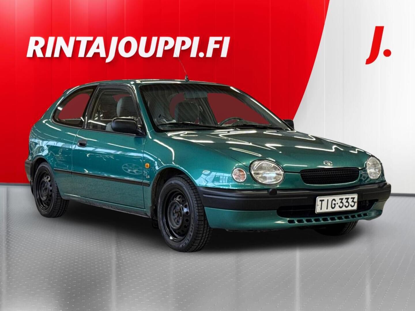 Vihreä Toyota Corolla
