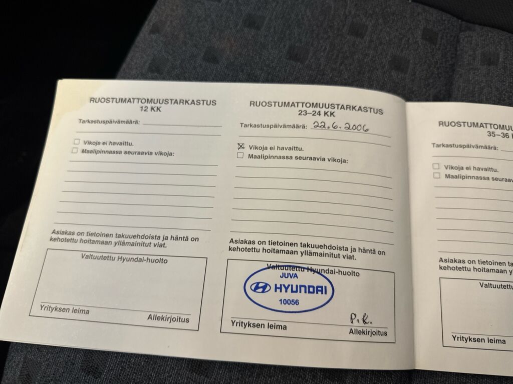 Hyundai Getz 2004 Sininen