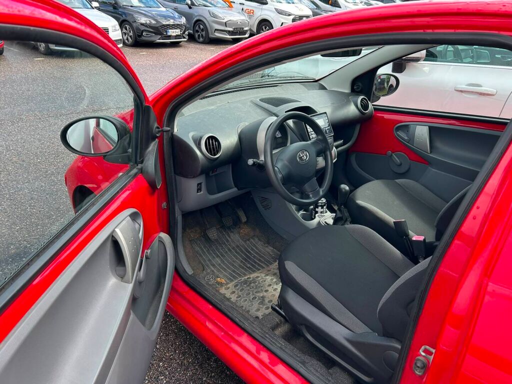 Toyota Aygo 2006 Punainen