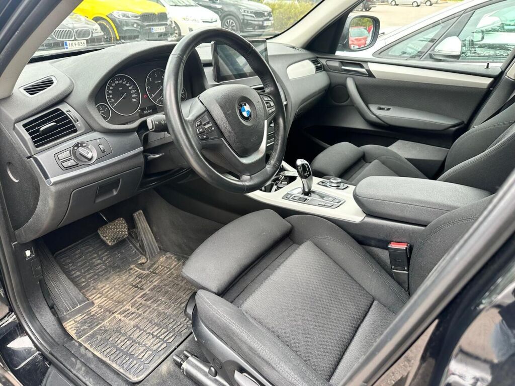 BMW X3 2011 Musta