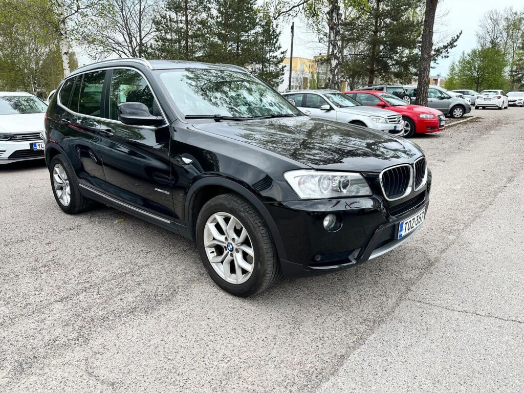 BMW X3 2011 Musta