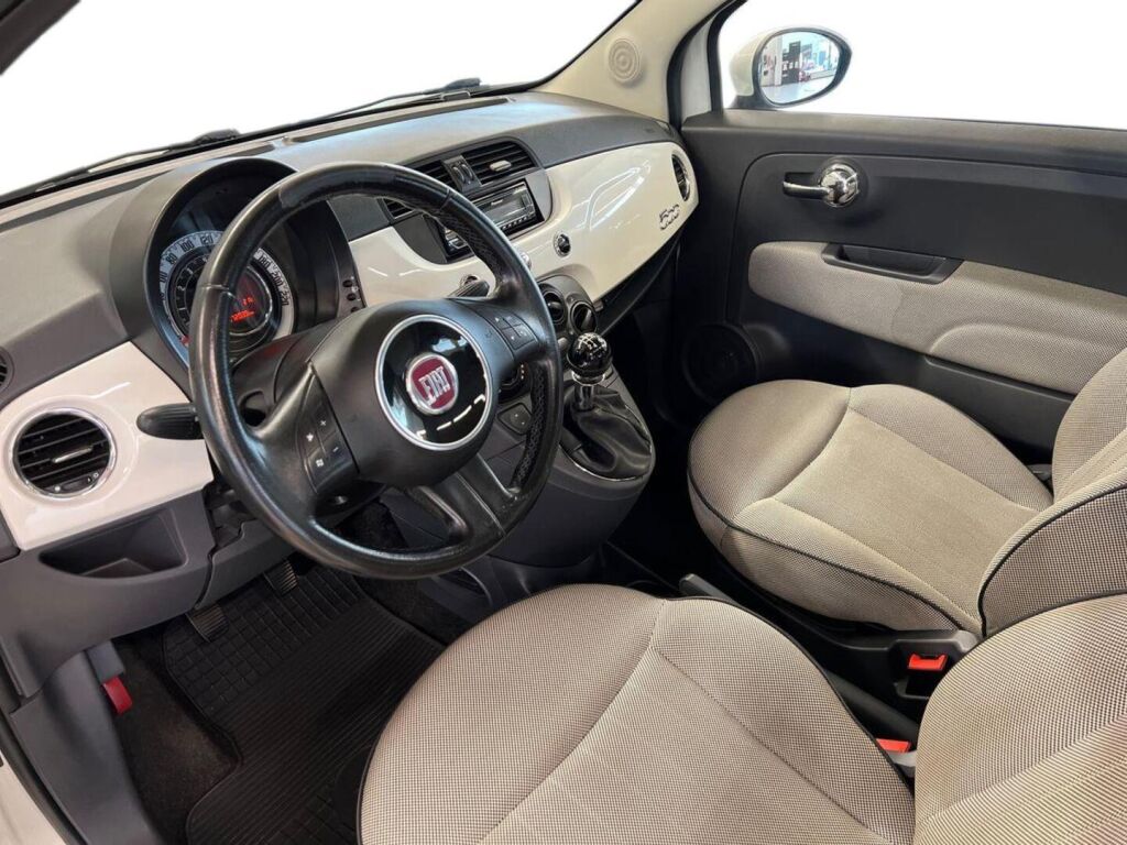 Fiat 500 2009 Valkoinen