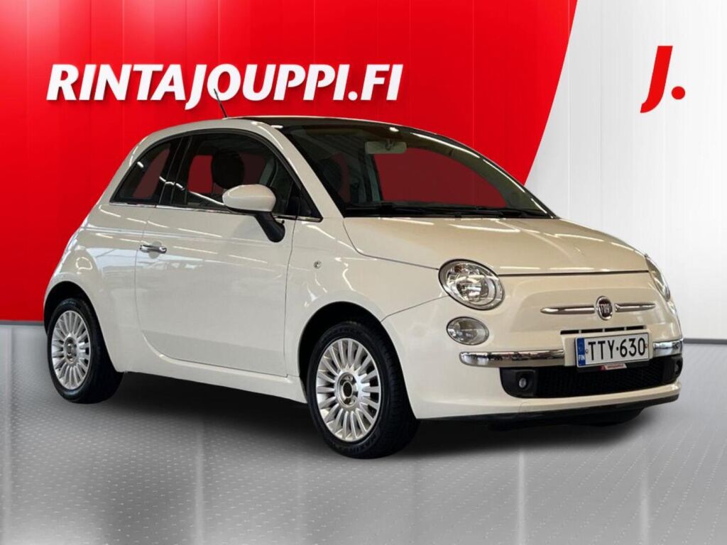 Fiat 500 2009 Valkoinen
