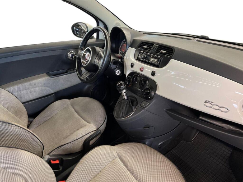 Fiat 500 2009 Valkoinen