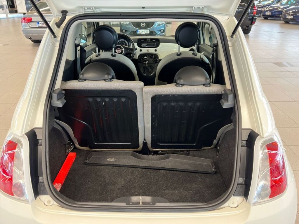 Fiat 500 2009 Valkoinen