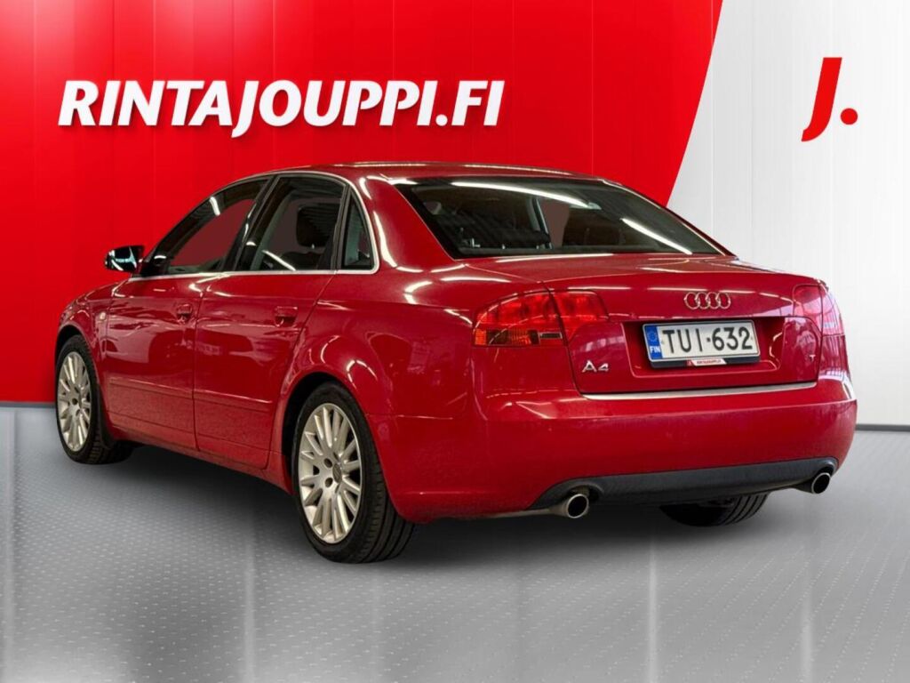 Audi A4 2006 Punainen