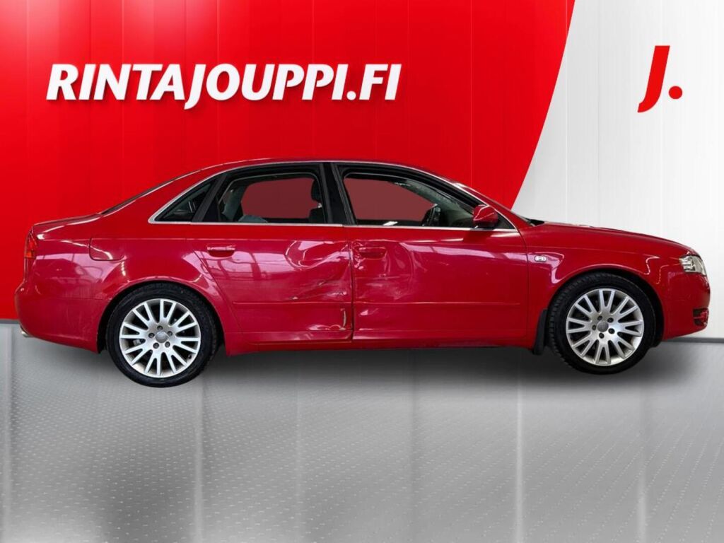 Audi A4 2006 Punainen