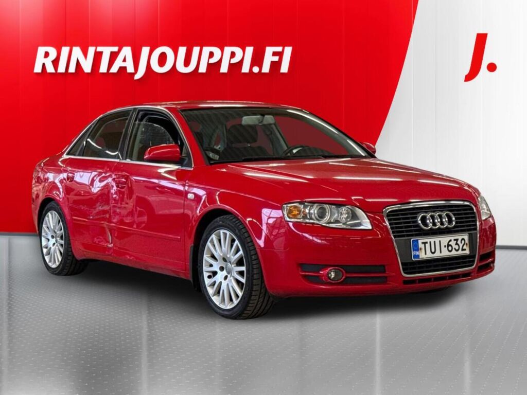 Audi A4 2006 Punainen