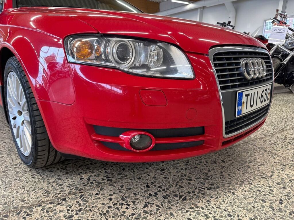 Audi A4 2006 Punainen