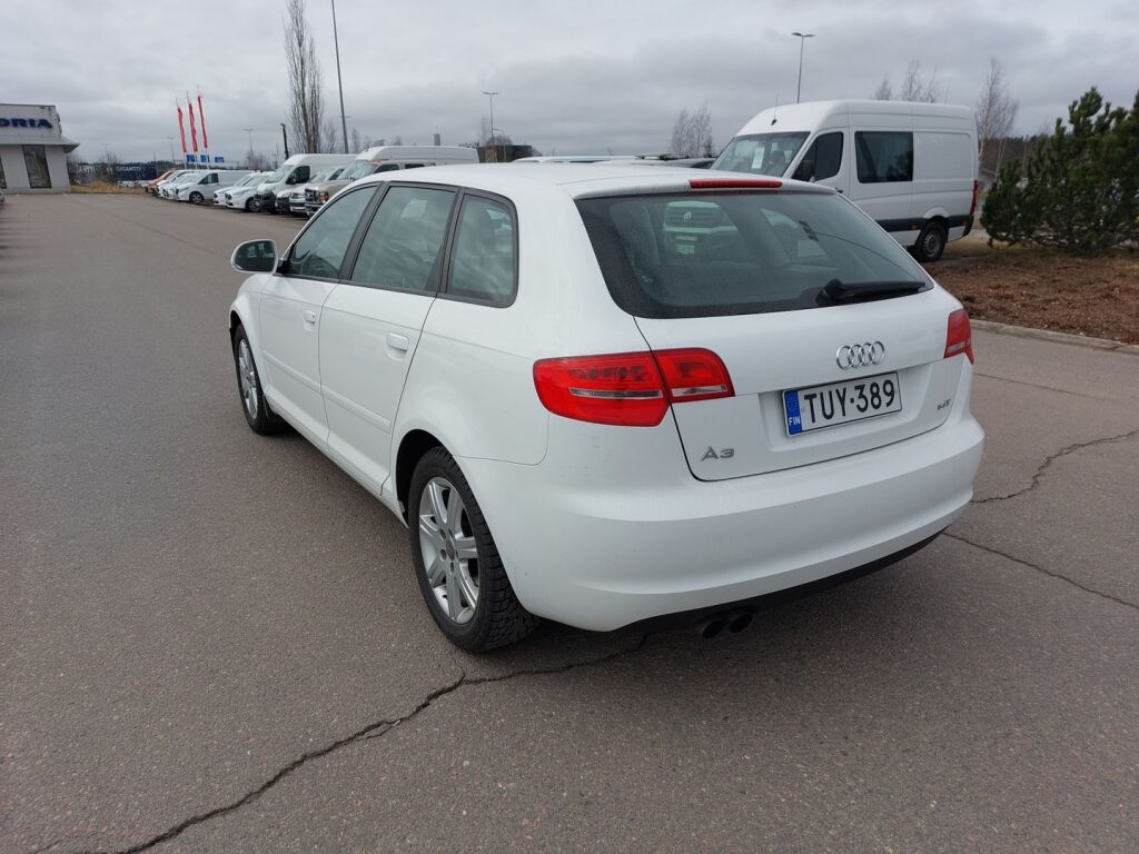 Audi A3 2009 Valkoinen