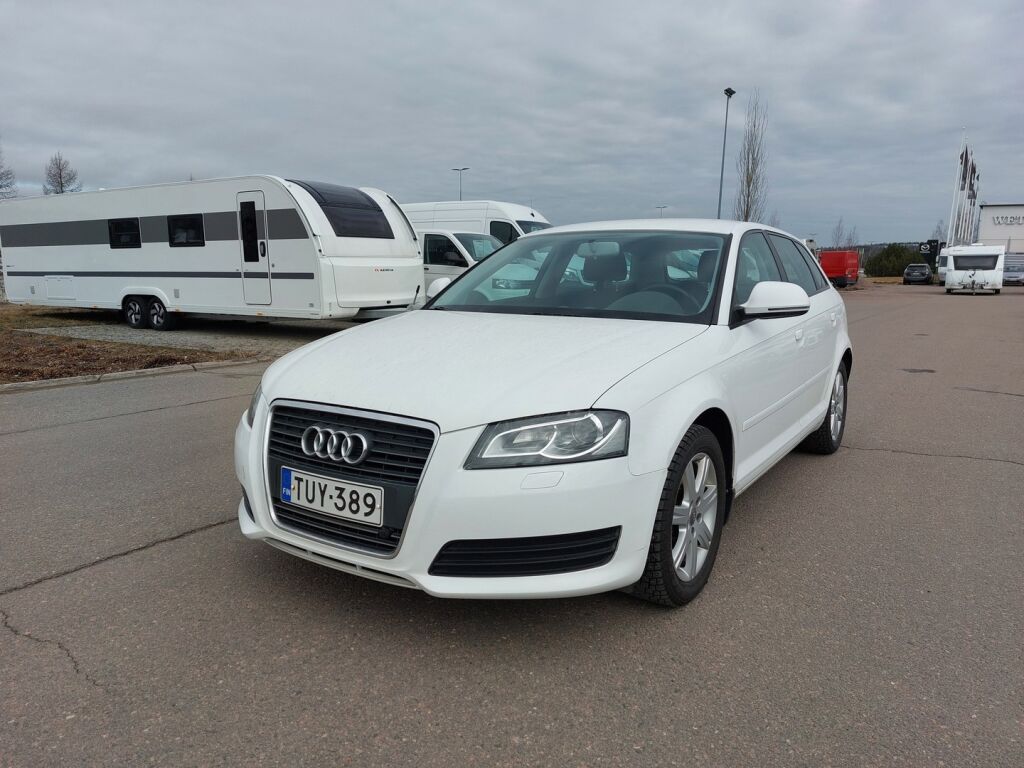 Audi A3 2009 Valkoinen