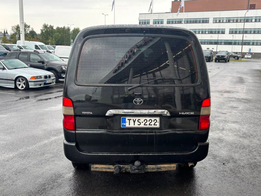 Toyota Hiace 2011 Musta