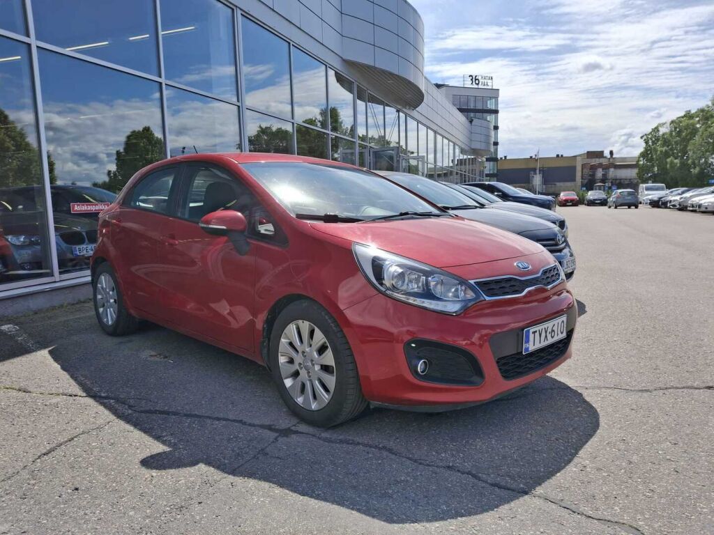 Kia Rio 2012 Punainen