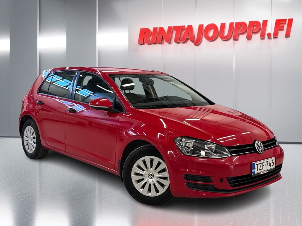 Volkswagen Golf 2013 Punainen