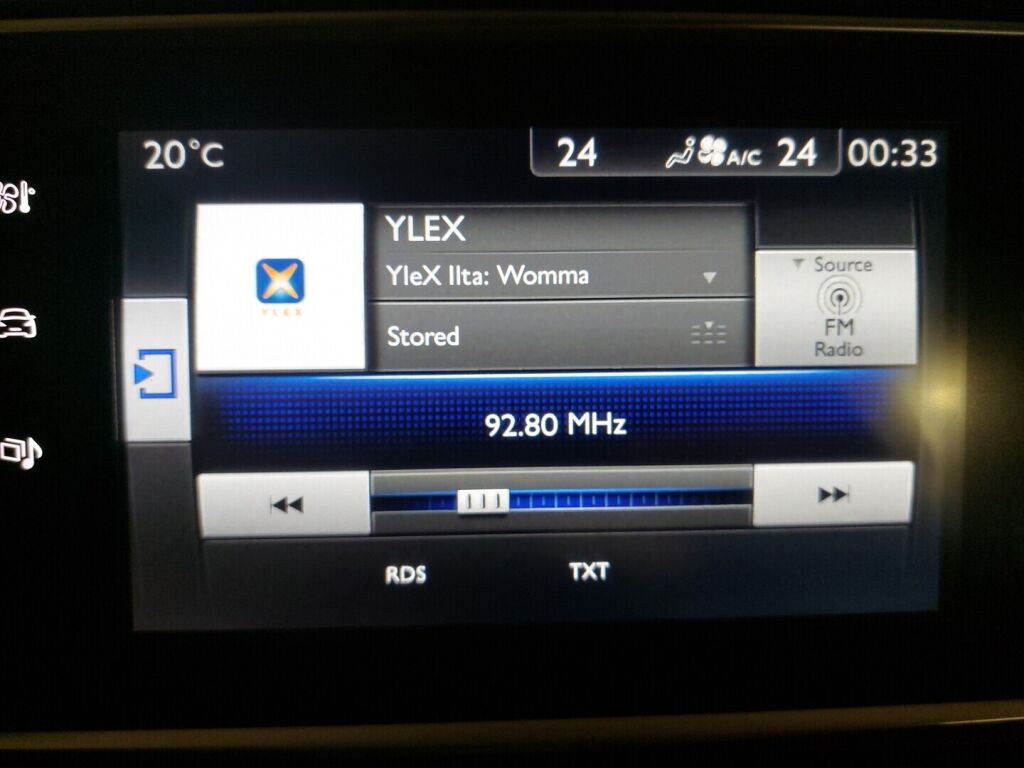 Peugeot 308 2015 Musta