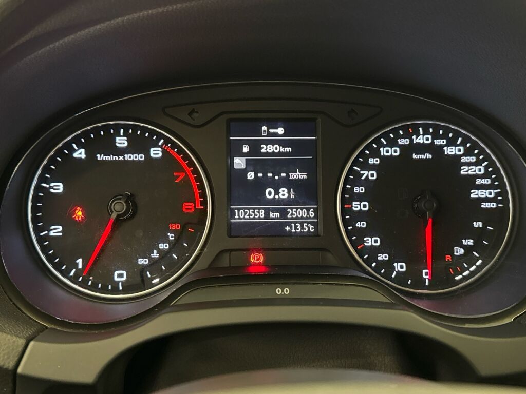 Audi A3 2015 Valkoinen