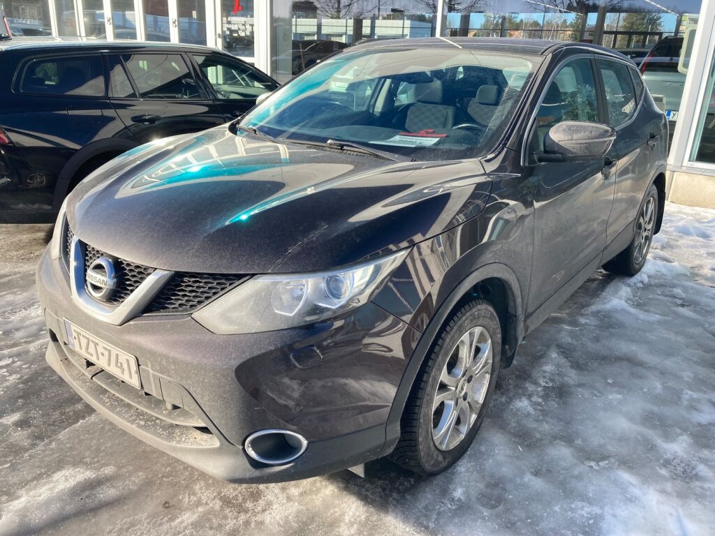 Nissan Qashqai 2015 Metallinhohto Violetti