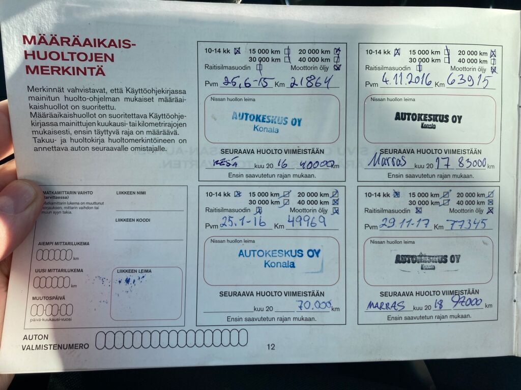 Nissan Qashqai 2015 Metallinhohto Violetti