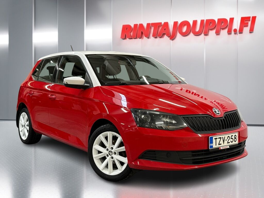 Skoda Fabia 2017 Punainen