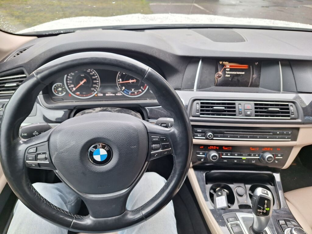 BMW 520 2015 Valkoinen