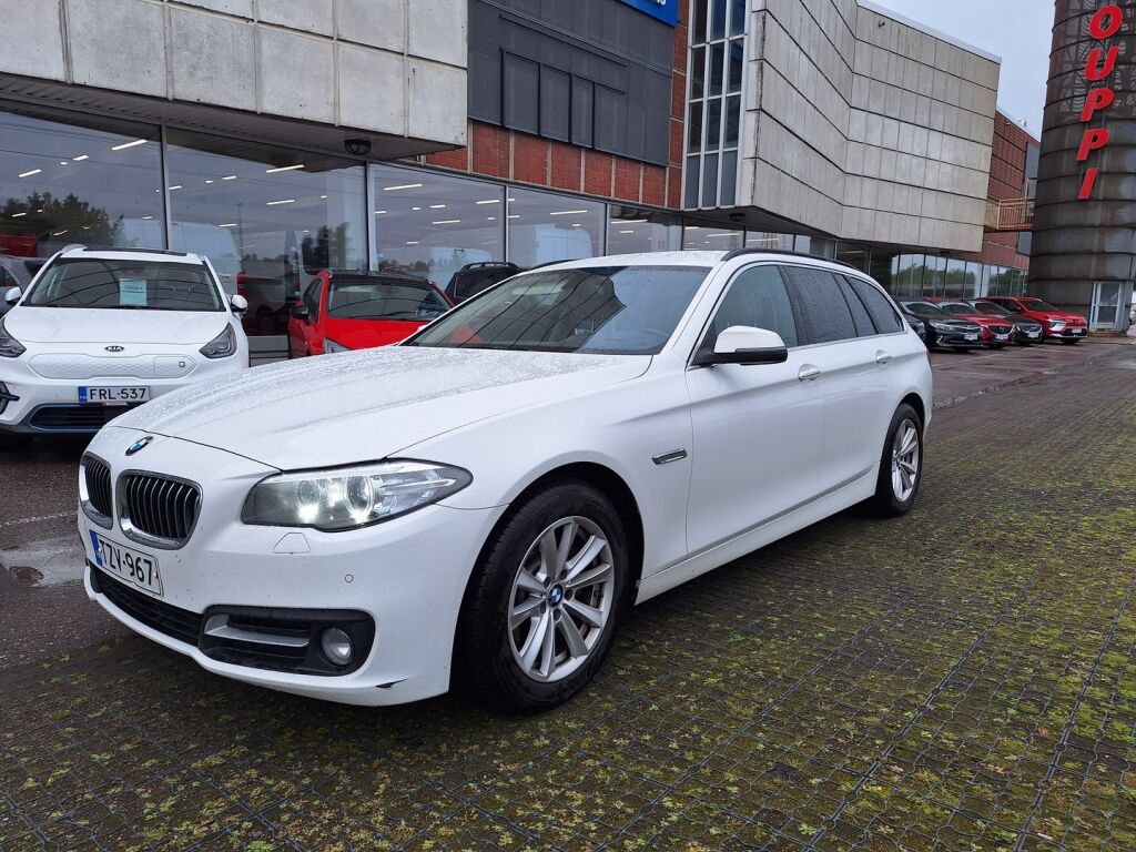 BMW 520 2015 Valkoinen
