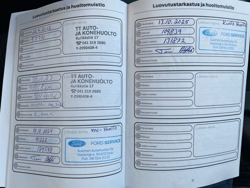 Ford Fiesta 2015 Punainen